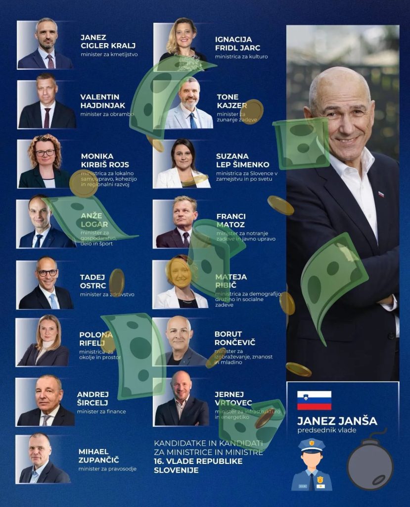 KOGA ZASTOPA NOVA JANŠEVA VLADA 